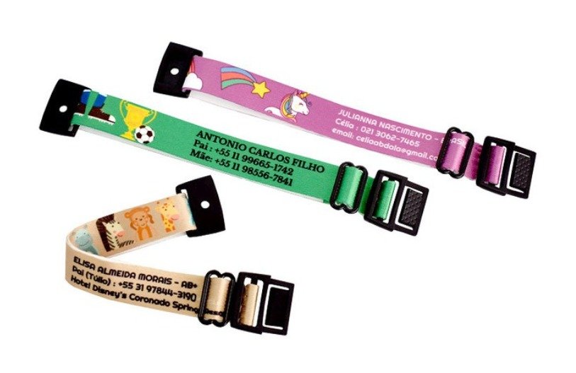 Pulseira de evento, modelo v1